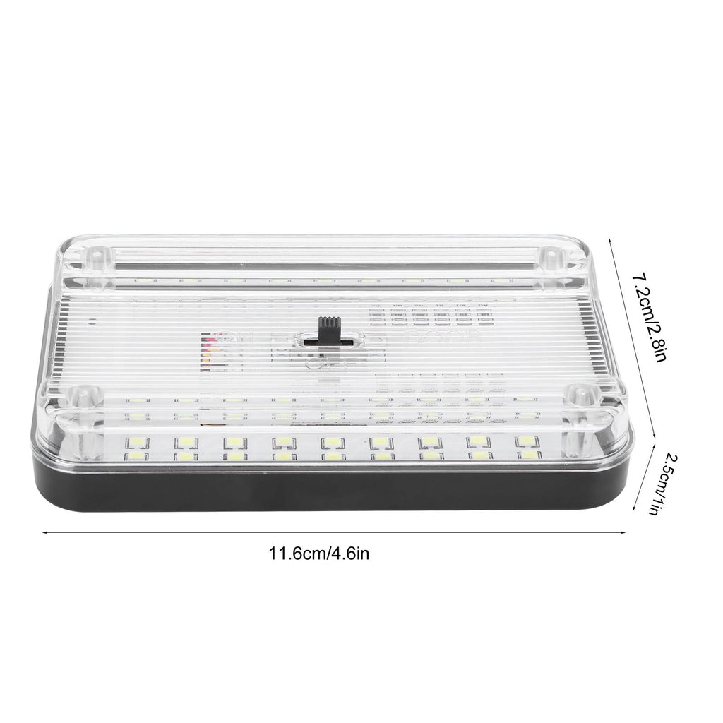 36LED Car Dome Light Auto Reading Lamp Interior Roof Ceiling Light Car Lighting Accessories DC12V