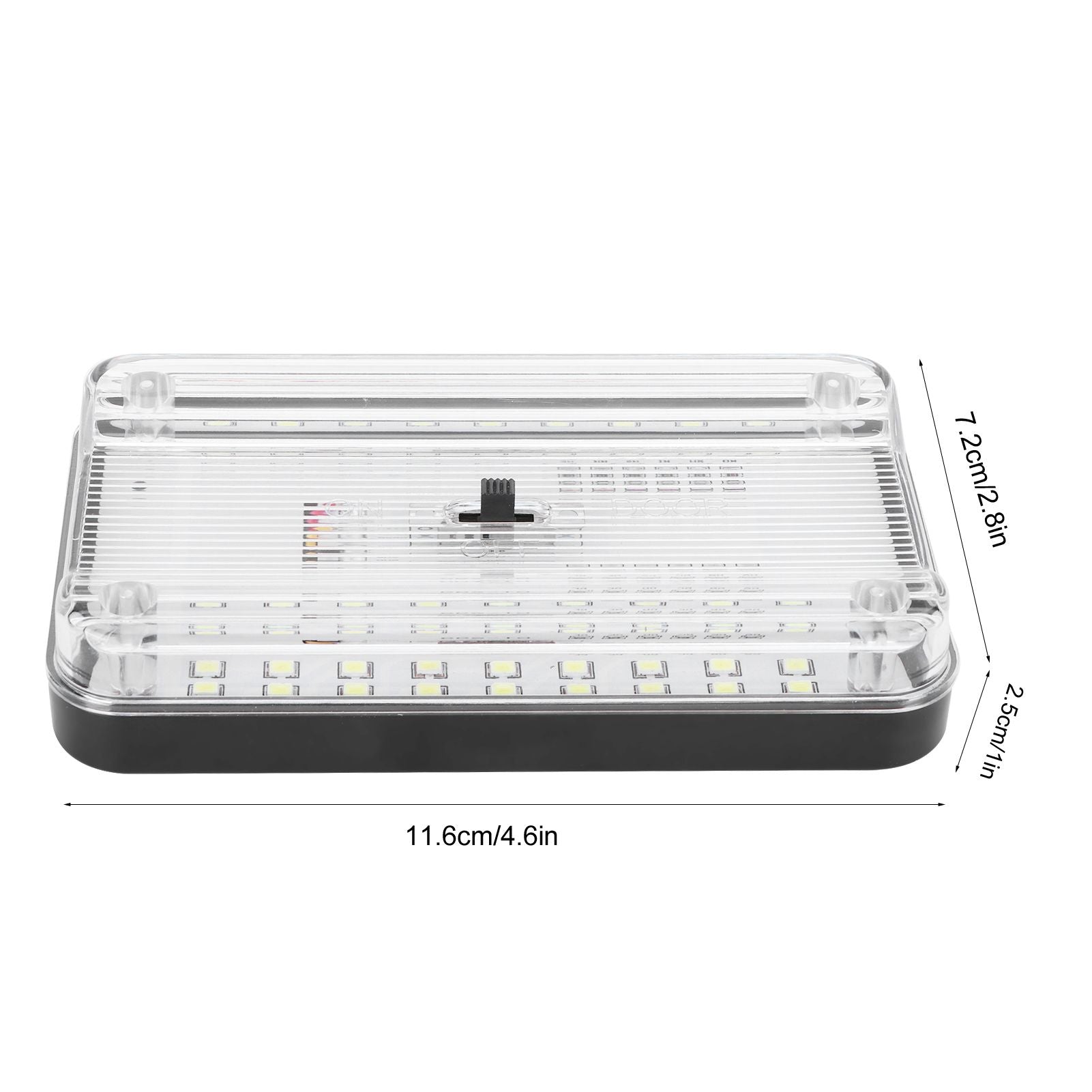 36LED Car Dome Light Auto Reading Lamp Interior Roof Ceiling Light Car Lighting Accessories DC12V