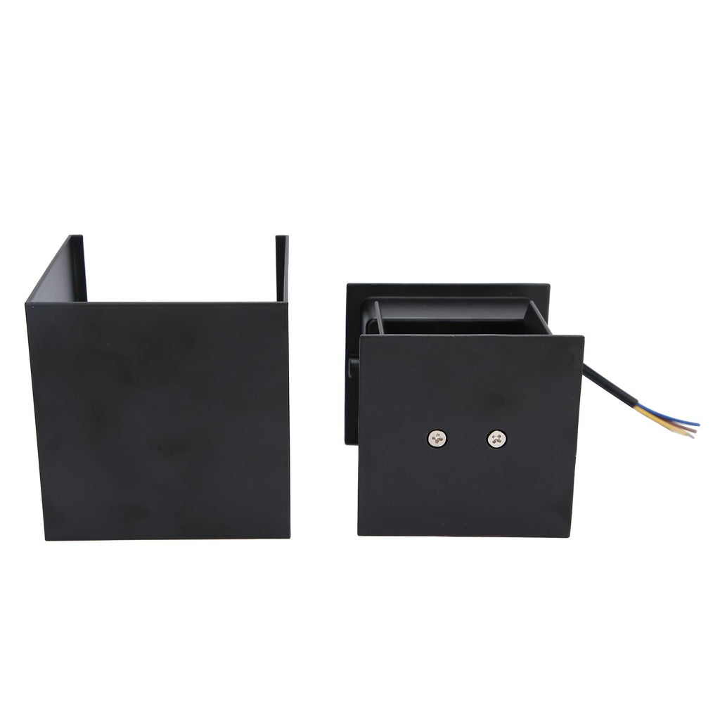 12W LED Wall Light Outdoor IP65 Waterproof Square Wall Lamp Garden Decorative Lighting Lamp
