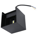 12W LED Wall Light Outdoor IP65 Waterproof Square Wall Lamp Garden Decorative Lighting Lamp