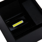 12W LED Wall Light Outdoor IP65 Waterproof Square Wall Lamp Garden Decorative Lighting Lamp