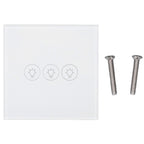 WiFi Touch Light Switch Voice Control Dimmable Smart Wall Touch Switch with Timer for Tuya 90‑250V