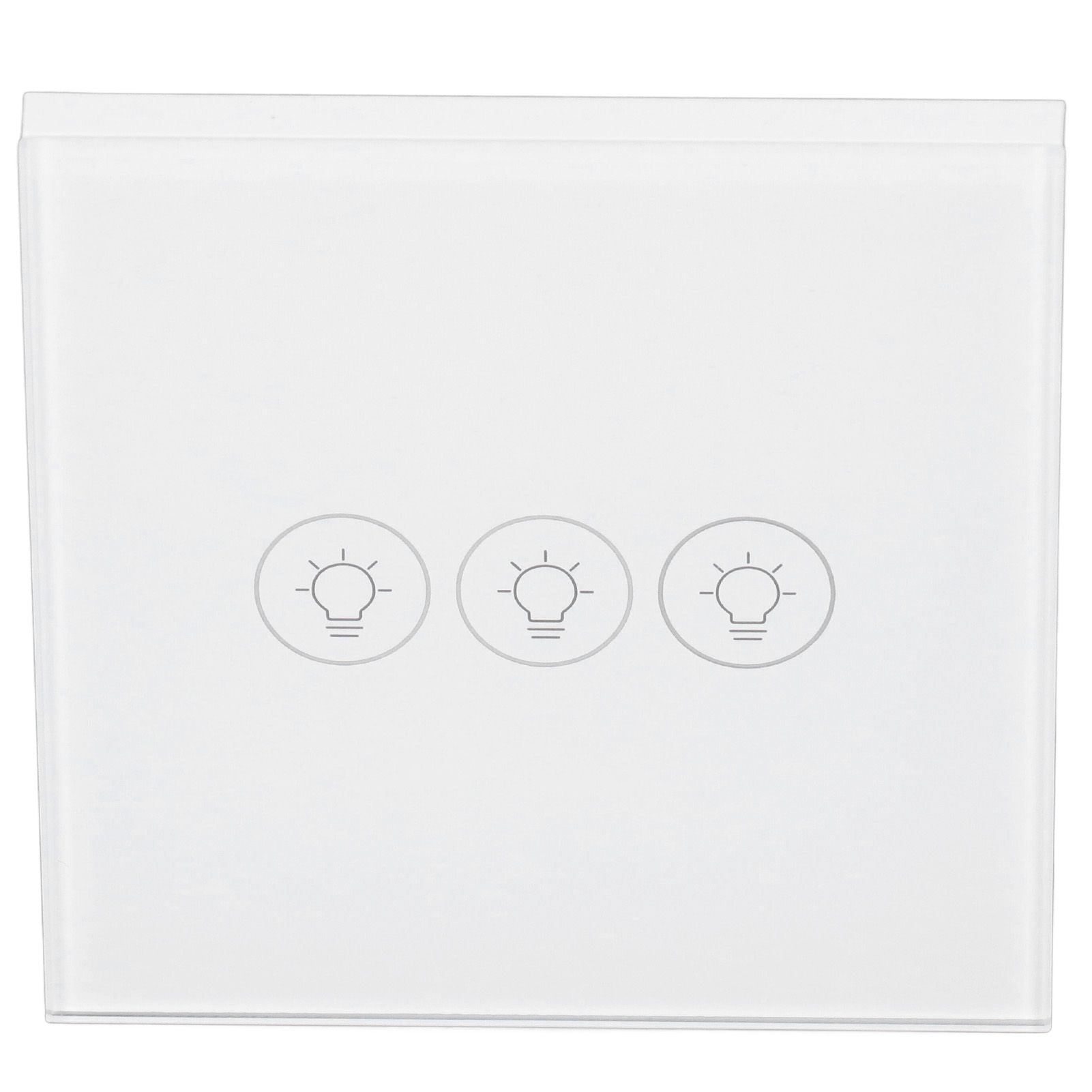 WiFi Touch Light Switch Voice Control Dimmable Smart Wall Touch Switch with Timer for Tuya 90‑250V