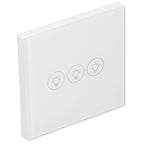 WiFi Touch Light Switch Voice Control Dimmable Smart Wall Touch Switch with Timer for Tuya 90‑250V