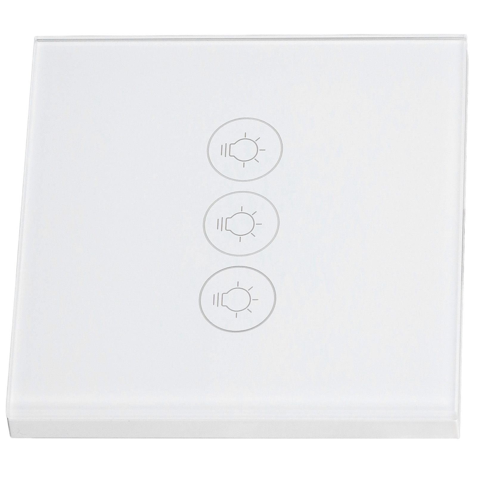 WiFi Touch Light Switch Voice Control Dimmable Smart Wall Touch Switch with Timer for Tuya 90‑250V