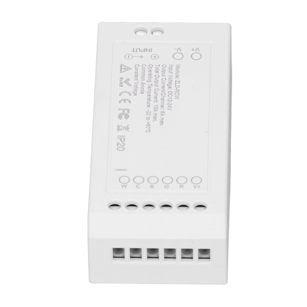 For Zigbee LED Driver Smart Home LED Strip Controller RGB+CW Light Strip Controller with App DC12~24V