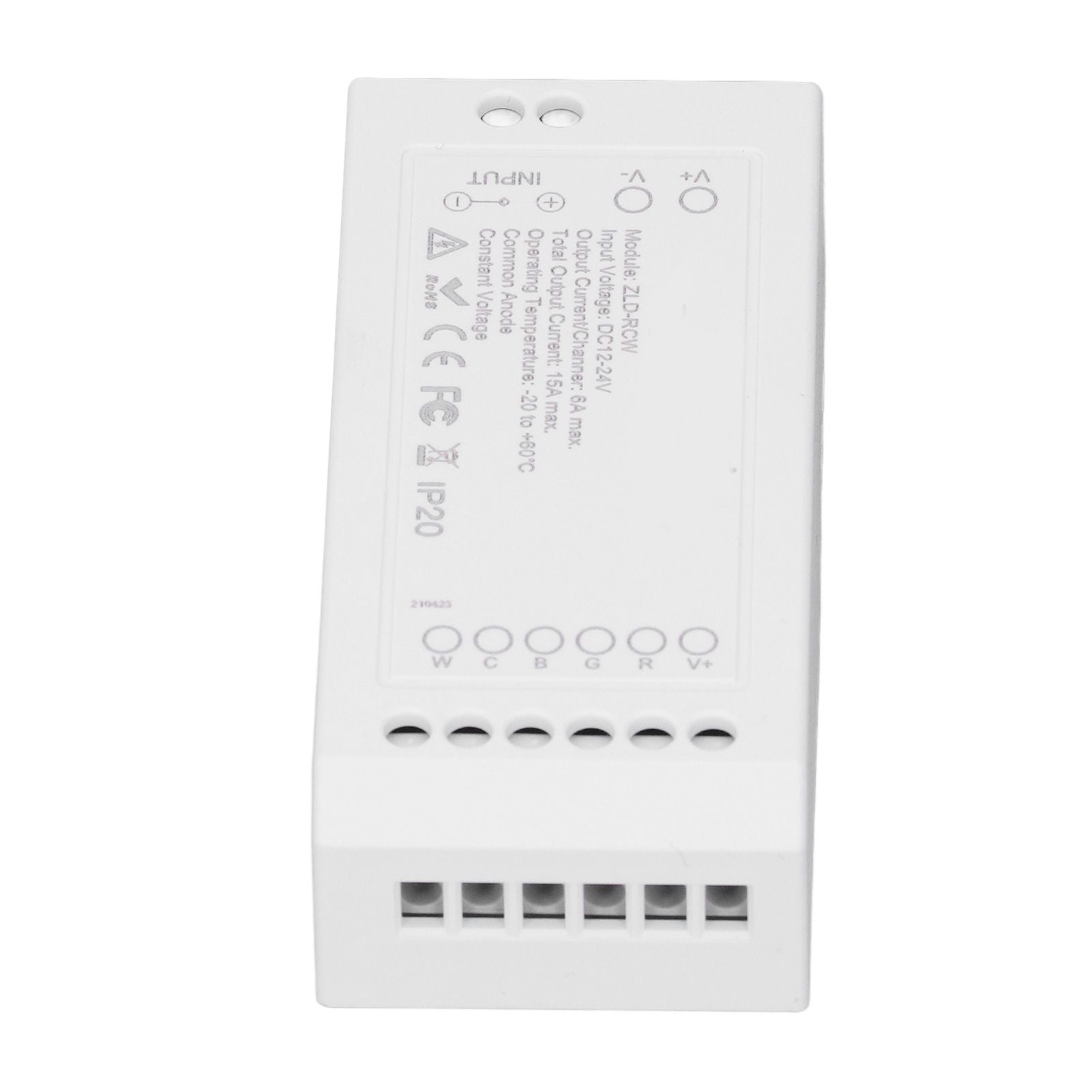 For Zigbee LED Driver Smart Home LED Strip Controller RGB+CW Light Strip Controller with App DC12~24V