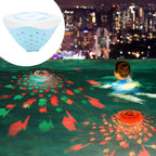LED Bathtub Projector Light Waterproof Floating Swim Pool Lights Underwater Bath Pool Light