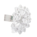 LED String Lights Heart Shaped Fairy String Lights Battery Powered for Garden Holiday Wedding Birthday Party 3 Meter 20LED