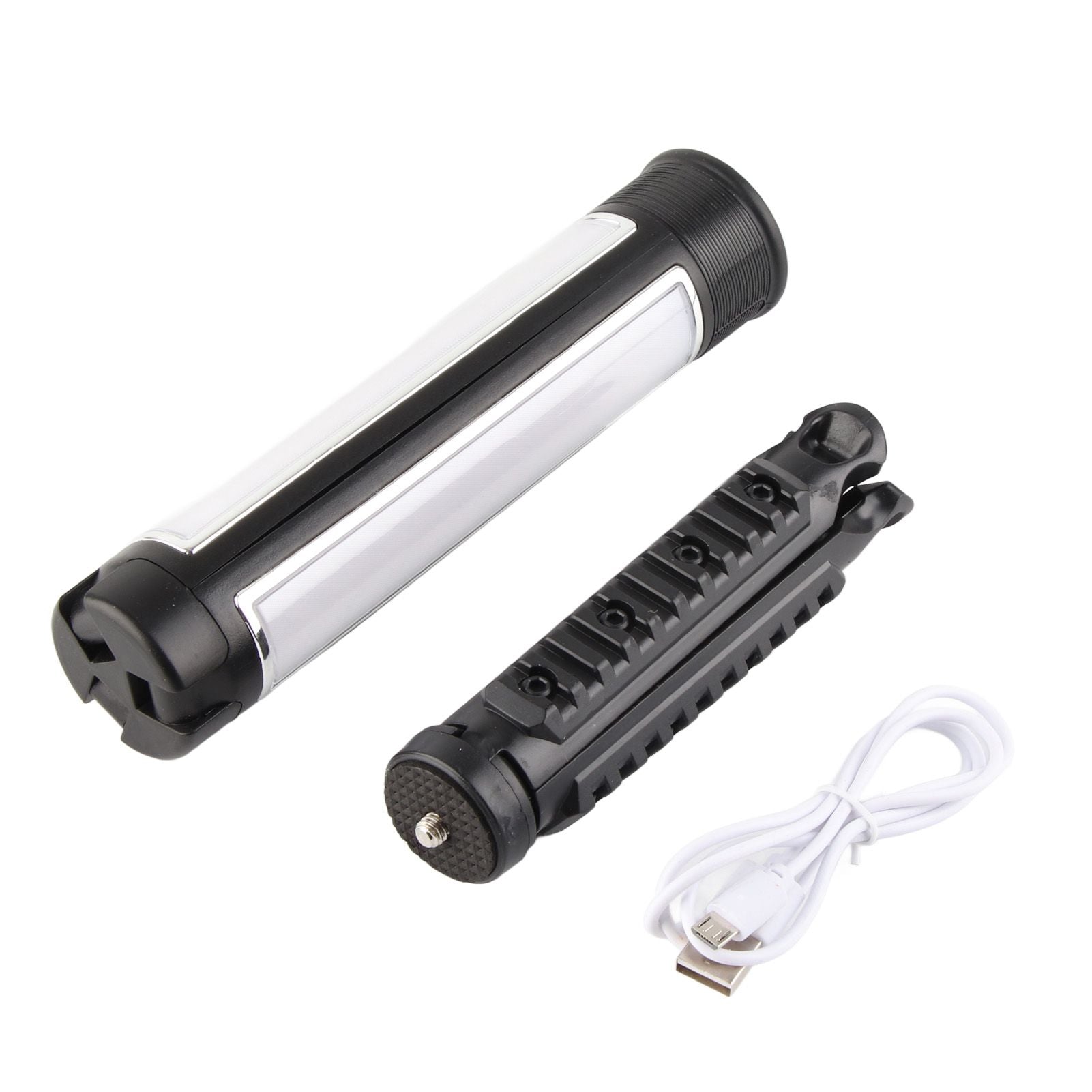 Work Light Three Sides Foldable LED with Tripod USB Charging Camping Lamp for Outdoor Shooting