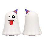 LED Cute Night Lamp Ghost Shaped 7 Colors Light USB Charging Silicone and ABS Bed Light for Kids Bedroom Halloween