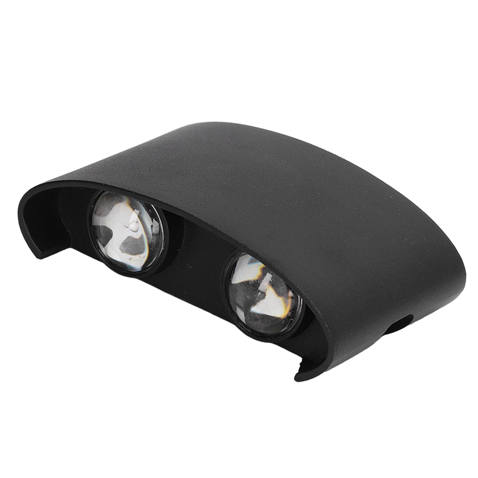 LED Wall Lamp Waterproof Modern Sconce Light Indoor Outdoor Decoration 90‑265V 4W Black Shell White Light