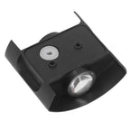 LED Wall Light Waterproof Decorative Aluminum Alloy Black Wall Sconce Lamp for Outdoor 110‑265V Warm Light