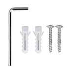 LED Wall Light Waterproof Decorative Aluminum Alloy Black Wall Sconce Lamp for Outdoor 110‑265V Warm Light