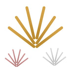 50PCS Acrylic Popsicle Sticks Reusable Cakesicle Sticks Party Favors for DIY Ice Cream Popsicle