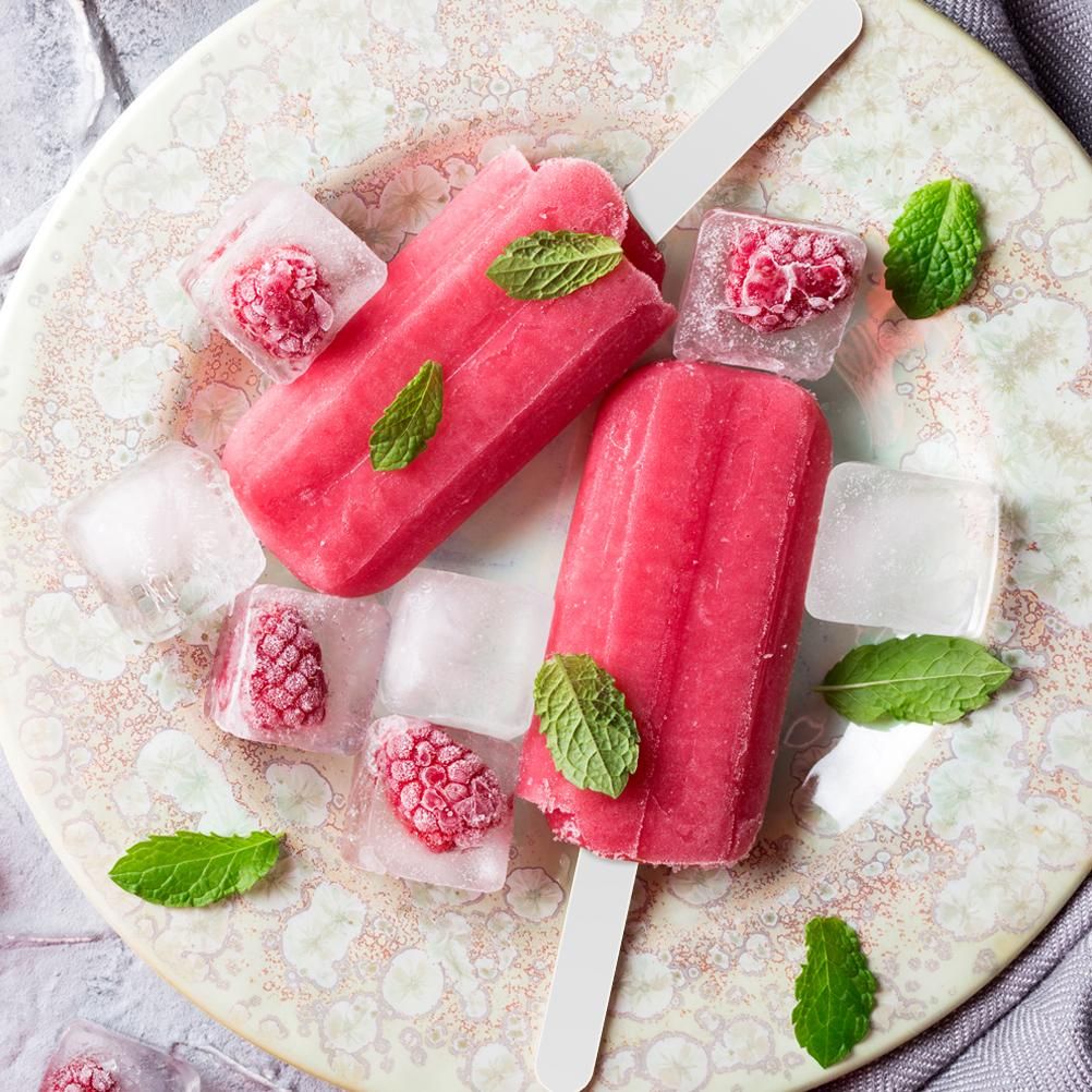 50PCS Acrylic Popsicle Sticks Reusable Cakesicle Sticks Party Favors for DIY Ice Cream Popsicle