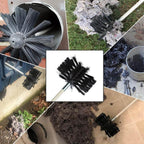 Chimney Cleaning Brush Chimney Sweeping Tool and Rods Kit Duct Clean Kit Cleaning Tool
