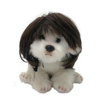 Dog Wig Pet Costumes Pet Headwear Hair Costumes for Festival Cosplay Party