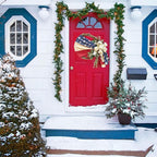 Front Door 16 in Wreaths for Independence Day Memorial Patriotic and 4th of July Veterans Day American Floral Vines Garland Ornaments