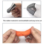 20 Pcs Finger Cots 5 Levels Of Cut Resistant Protective Sleeve Reusable Anti Slip Finger Sleeve for Kitchen Work Sculpture