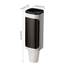 Cup Dispenser Water Cooler Cup Holder Wall Mount Cup Dispenser for Home Office