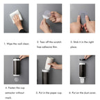 Cup Dispenser Water Cooler Cup Holder Wall Mount Cup Dispenser for Home Office