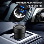 Car Ashtrays with Lid and LED Light Portable Ashtray for Car Mini Car Trash Can Waterproof for Outdoor Travel Home Use