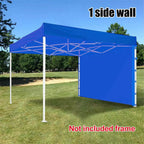 Canopy Tent Sidewall Polyurethane Lining Water Resisting Ultraviolet Ray Resisting Canopy Sunwall
