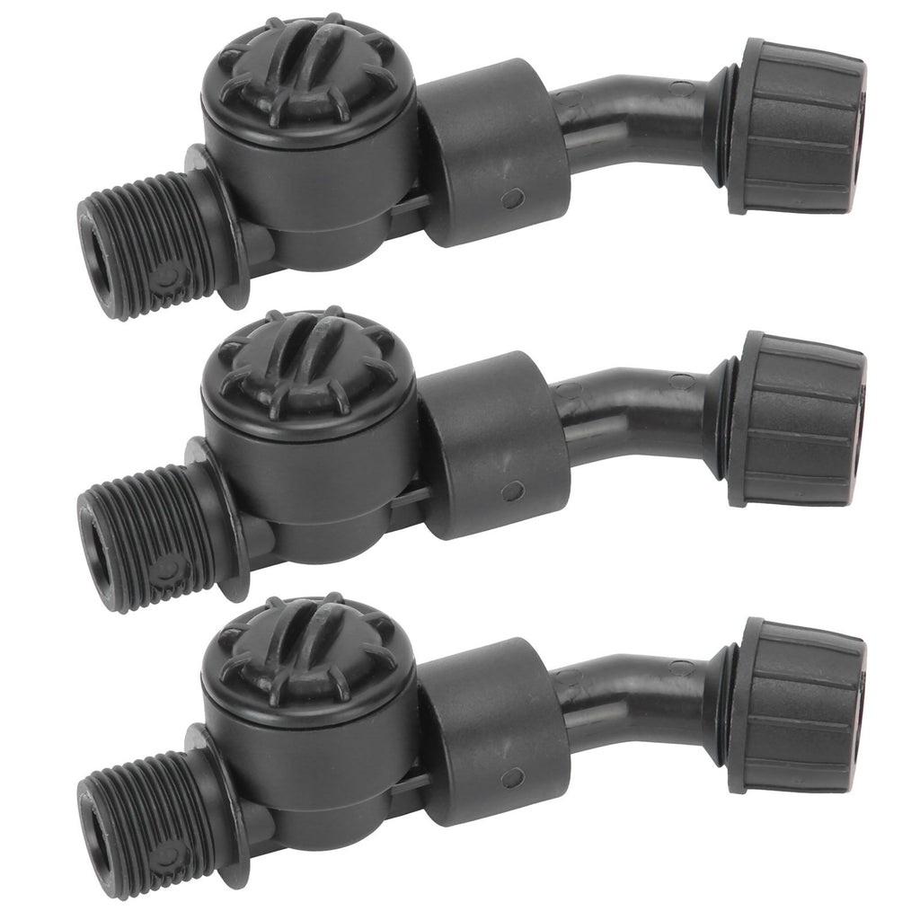 3Pcs G3/8 DN10 Spray Nozzles Agricultural Electric Insecticide Sprayer Accessories