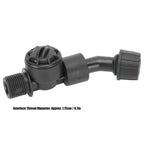 3Pcs G3/8 DN10 Spray Nozzles Agricultural Electric Insecticide Sprayer Accessories