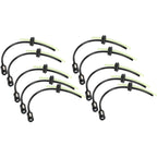 10Pcs Fuel Filter Hose Assembly Kit Replacement for GX35 Lawn Mower Brush Cutter Parts