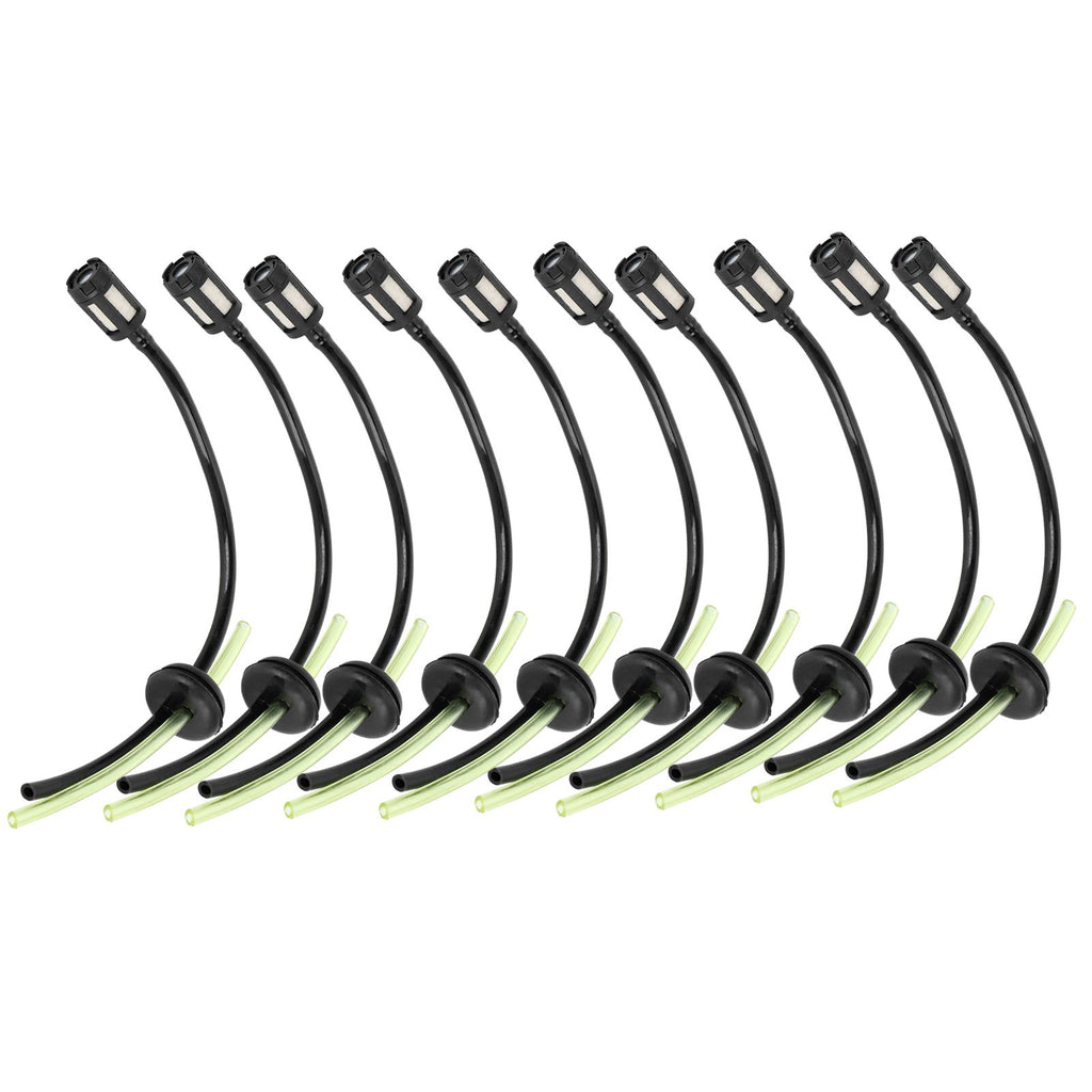 10Pcs Fuel Filter Hose Assembly Kit Replacement for GX35 Lawn Mower Brush Cutter Parts