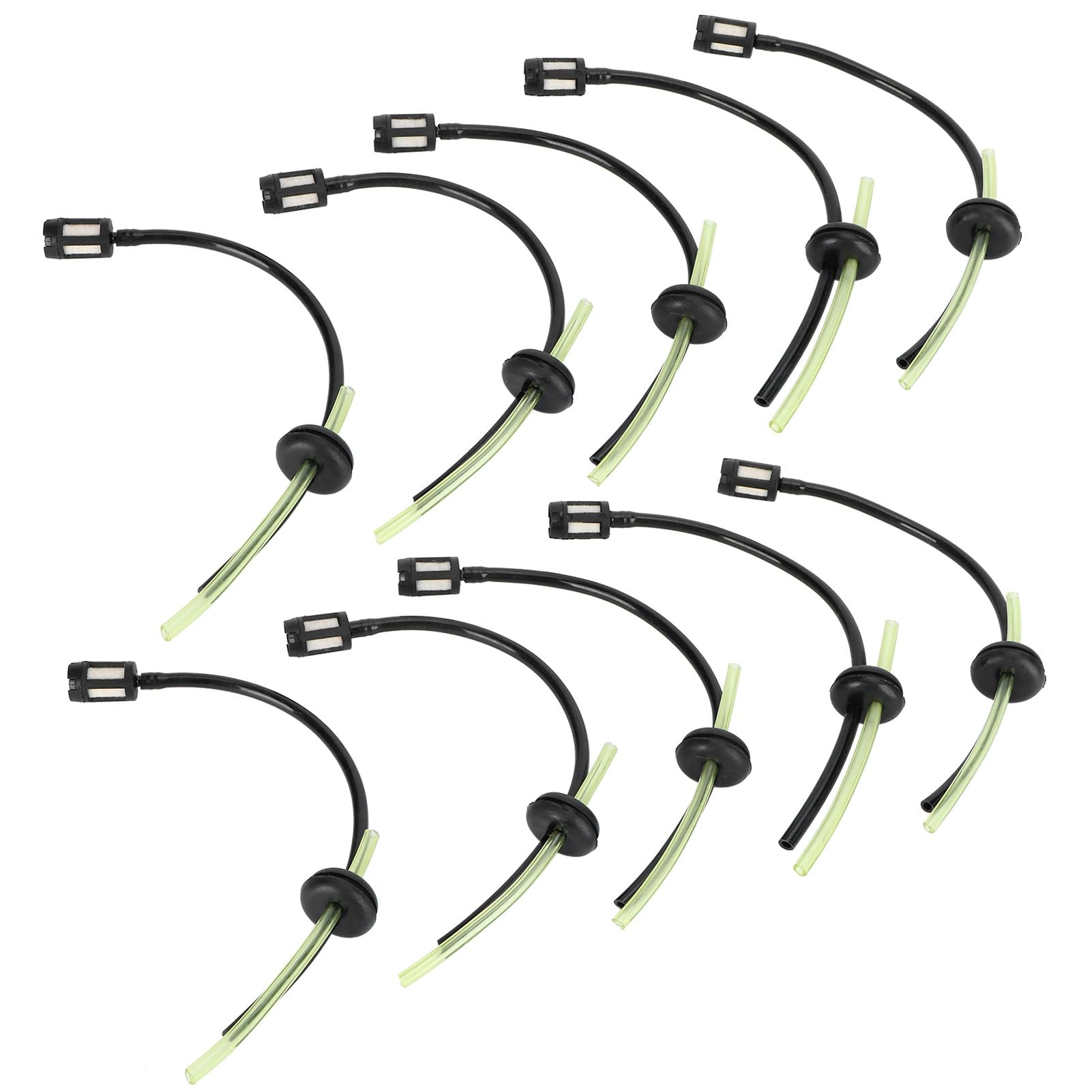 10Pcs Fuel Filter Hose Assembly Kit Replacement for GX35 Lawn Mower Brush Cutter Parts