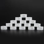 001-100 Numbered Bird Foot Ring Reusable Pigeons Identify Clip Poultry AccessoryWhite