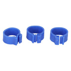 100Pcs Bird Foot Rings Bands 10mm 001-100 Numbered Pigeons Identify Clip Poultry SupplyBlue