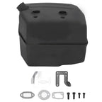 Exhaust Muffler Silencer Deflector Kit Accessory Fit for Husqvarna 61 268 272 272XP