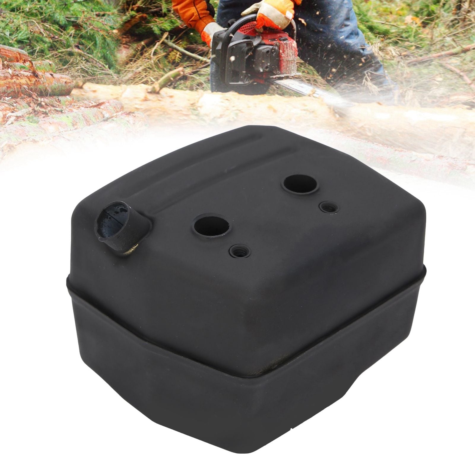 Exhaust Muffler Silencer Deflector Kit Accessory Fit for Husqvarna 61 268 272 272XP