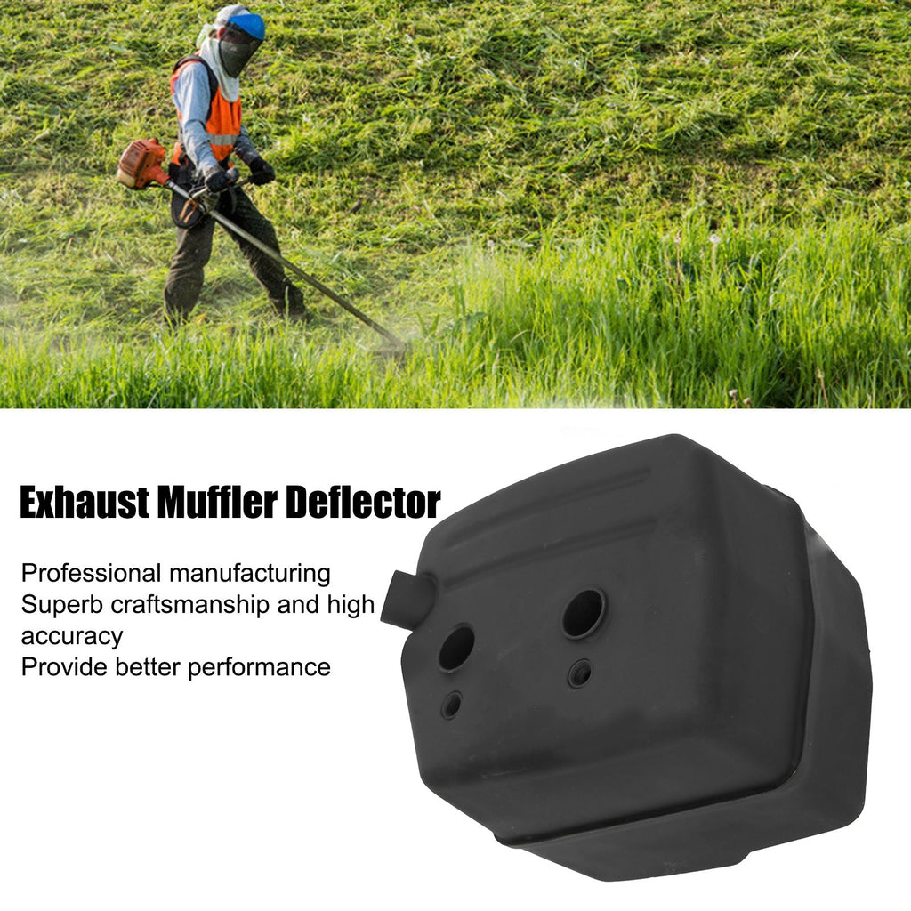 Exhaust Muffler Silencer Deflector Kit Accessory Fit for Husqvarna 61 268 272 272XP