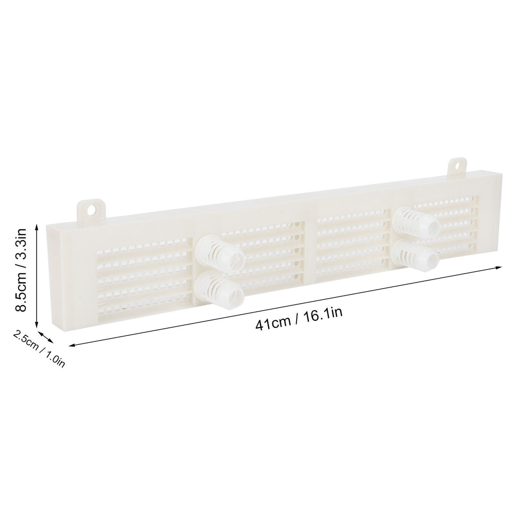 5 Rows Pollen Collector Tray Beekeeping Plastic Pollen Trap Collect Box Bee Keeping Accessory