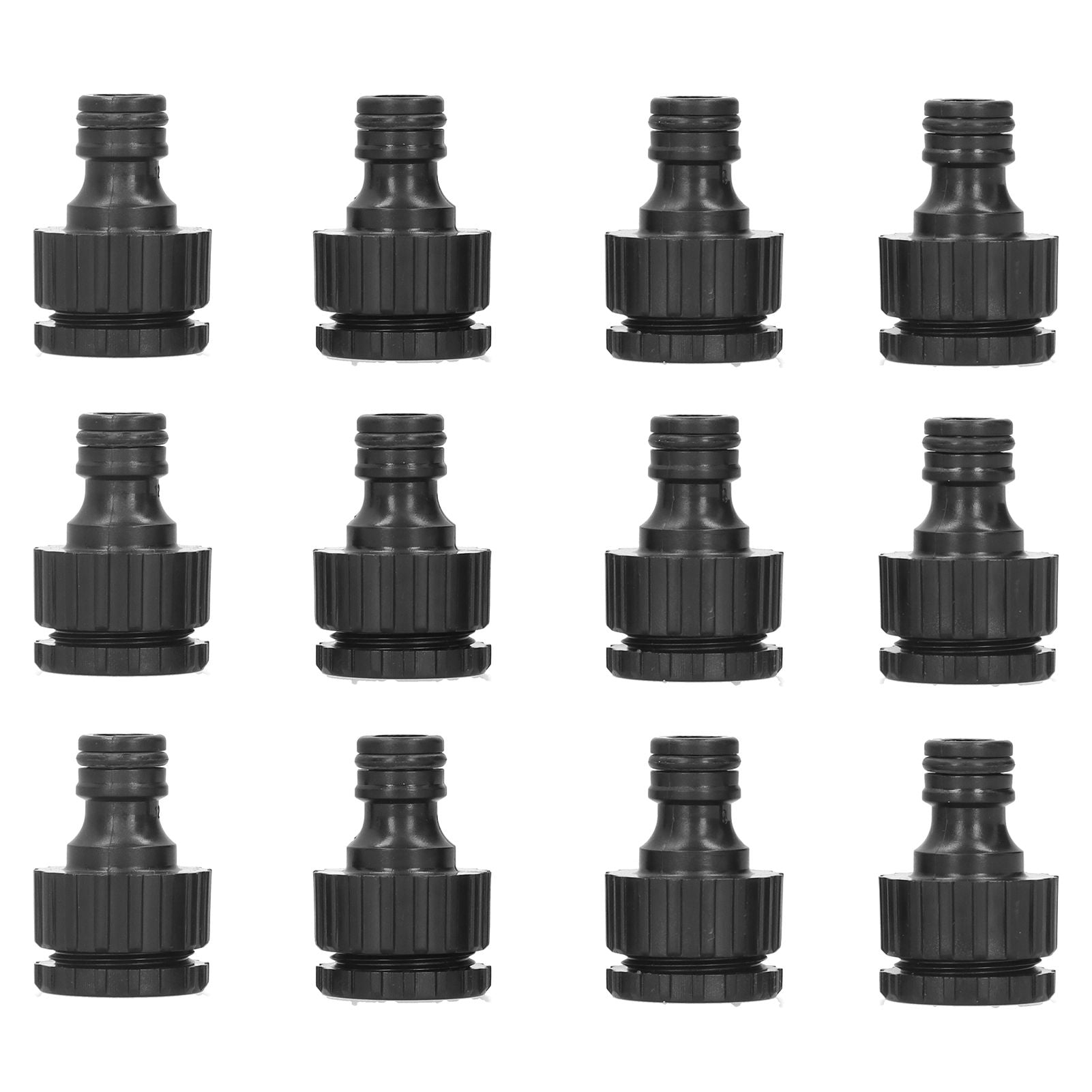 12PCS G1/2 G3/4 Female Thread Faucet Garden Hose Adapter Reusable Connector Fittings