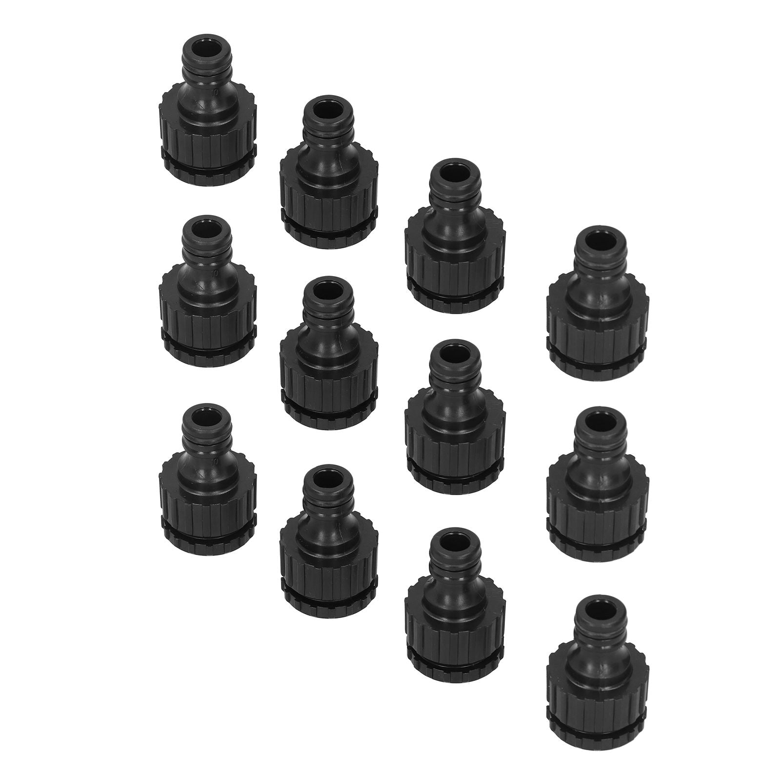 12PCS G1/2 G3/4 Female Thread Faucet Garden Hose Adapter Reusable Connector Fittings