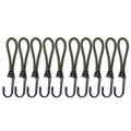 10pcs Tent Elastic Rope with Hook Camping Tent Fixation Elastic Rope Accessories