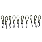 10pcs Tent Elastic Rope with Hook Camping Tent Fixation Elastic Rope Accessories