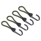 10pcs Tent Elastic Rope with Hook Camping Tent Fixation Elastic Rope Accessories