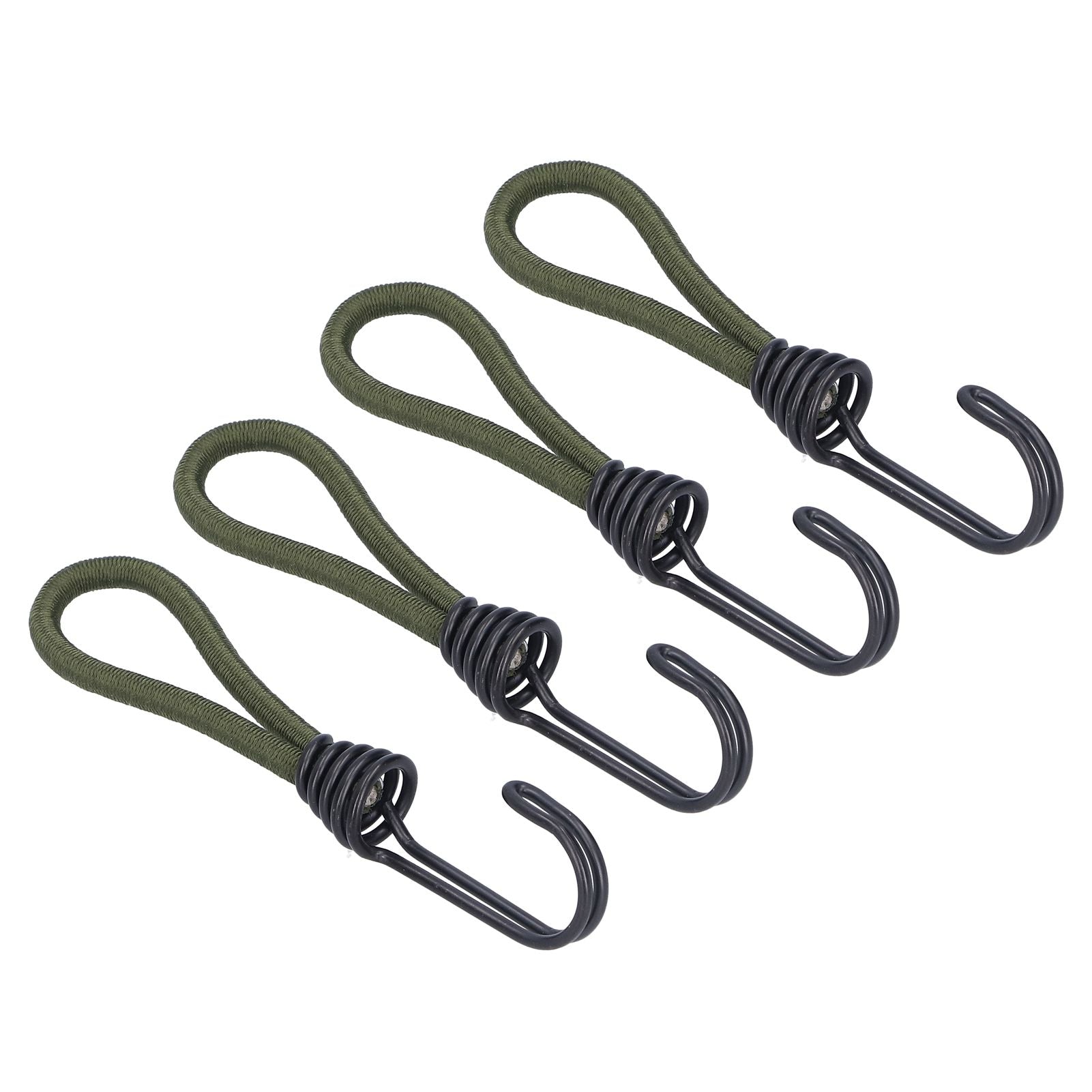 10pcs Tent Elastic Rope with Hook Camping Tent Fixation Elastic Rope Accessories