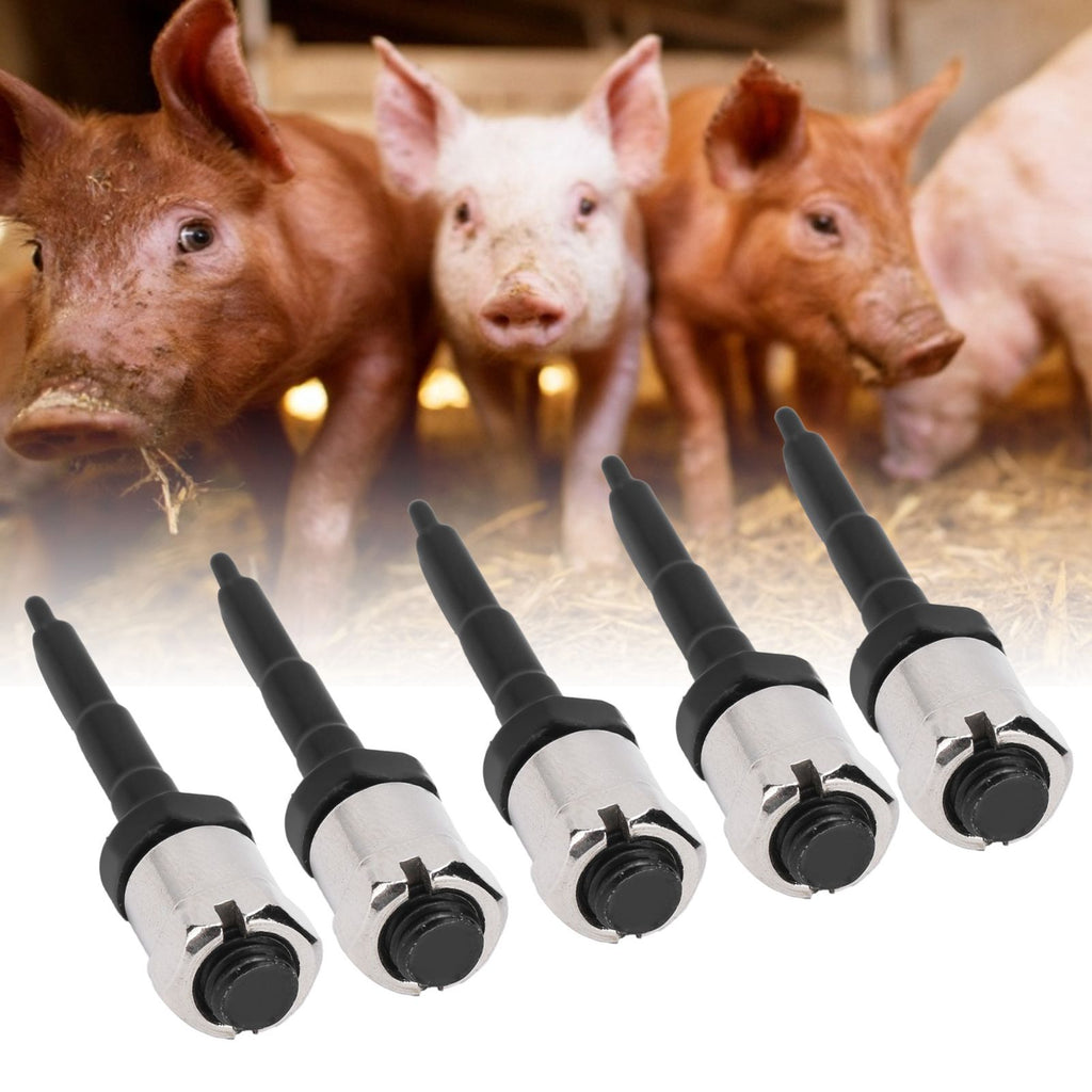 5PCS Ear Tag Needle Pin for Cattle Cows Pigs Goats Sheep Ear Tag Applicator Pliers Livestock Use