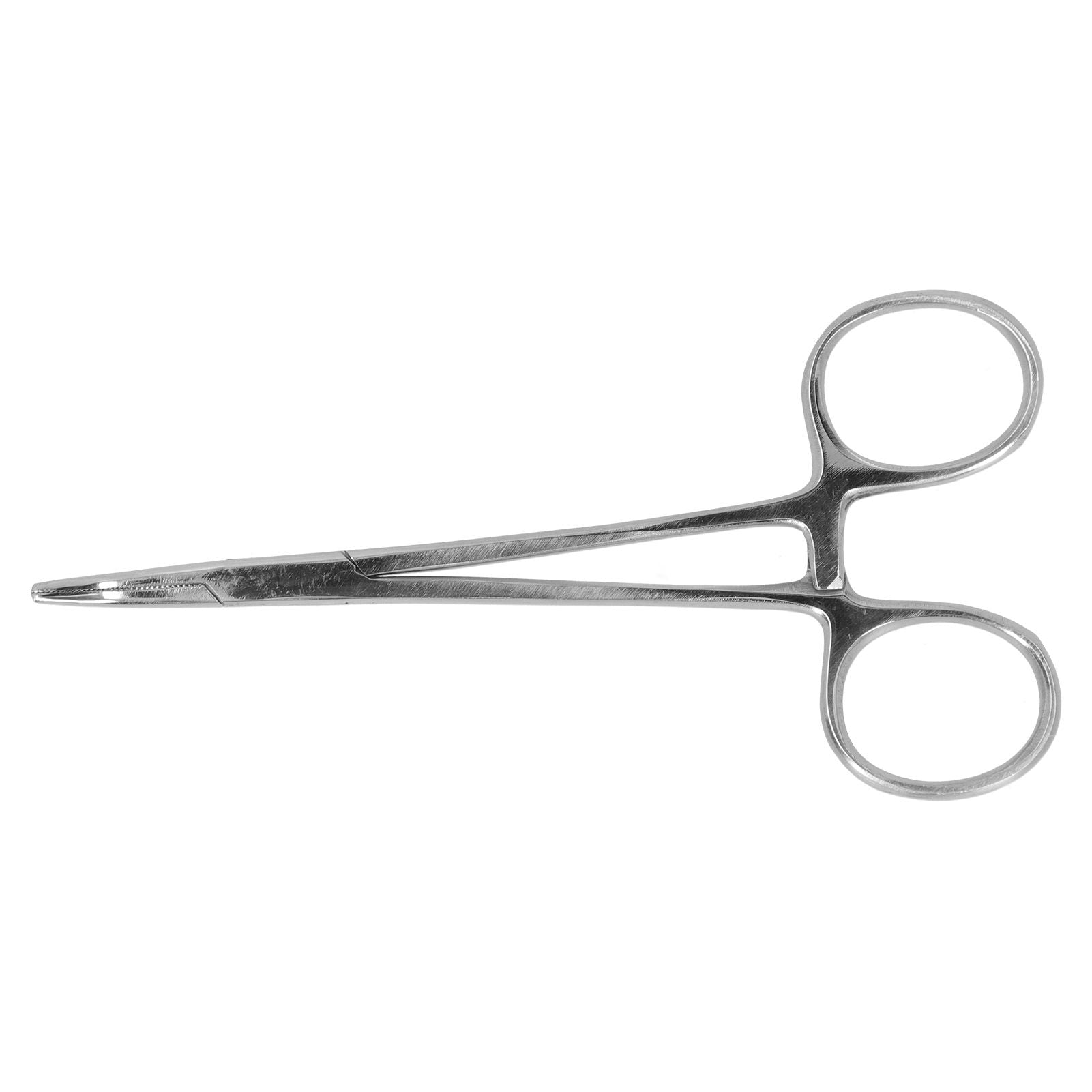 12.5cm Curved Hemostatic Forceps Stainless Steel Hair Tweezers Pliers Livestock Accessory