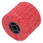 Nylon Polishing Wheel Polishing Machine Burnishing Wheel Polisher Accessory 120x100mm Red