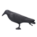 Simulation Plastic Crow Statue Hunting Bait Decoys Tool for Outdoor Garden Decoration
