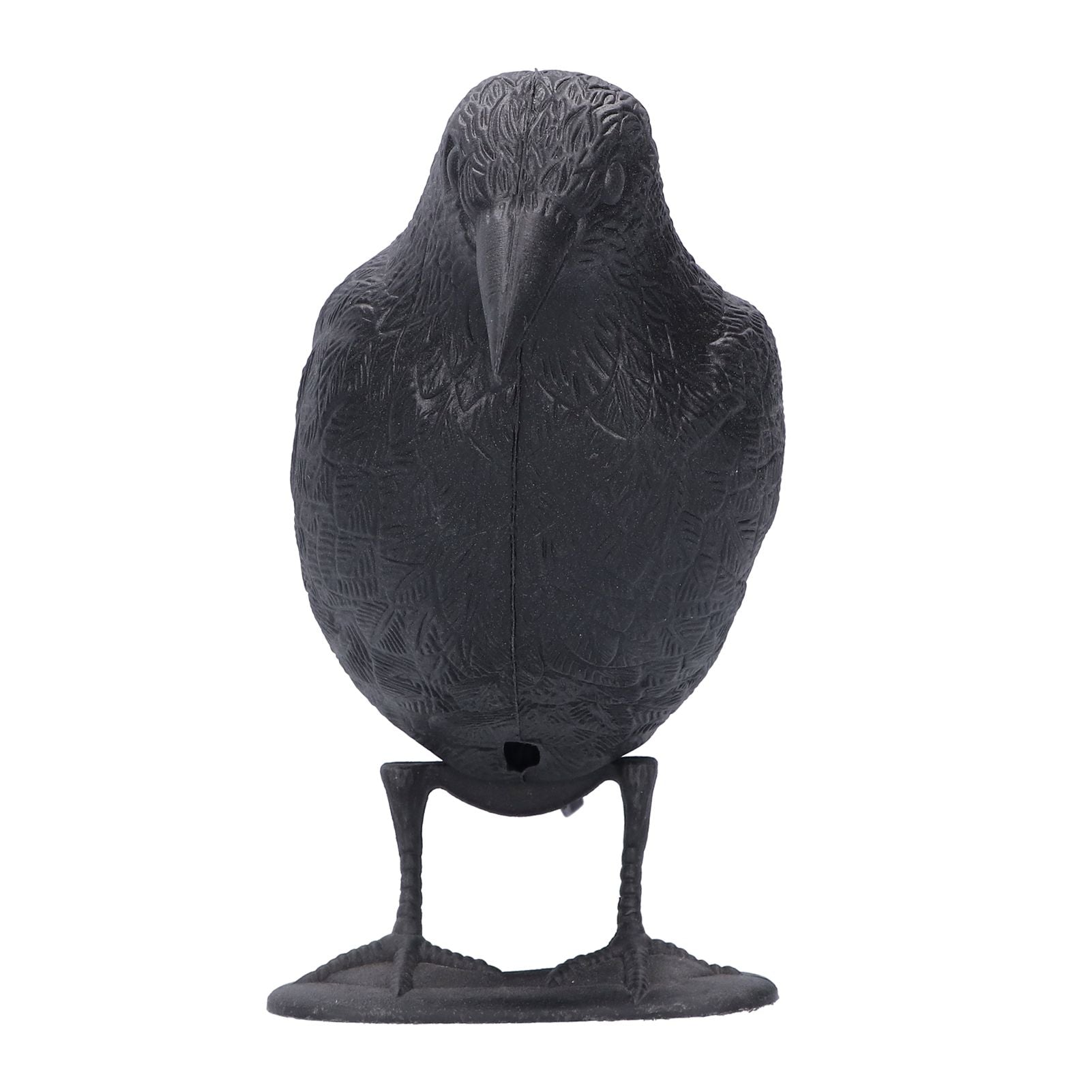 Simulation Plastic Crow Statue Hunting Bait Decoys Tool for Outdoor Garden Decoration